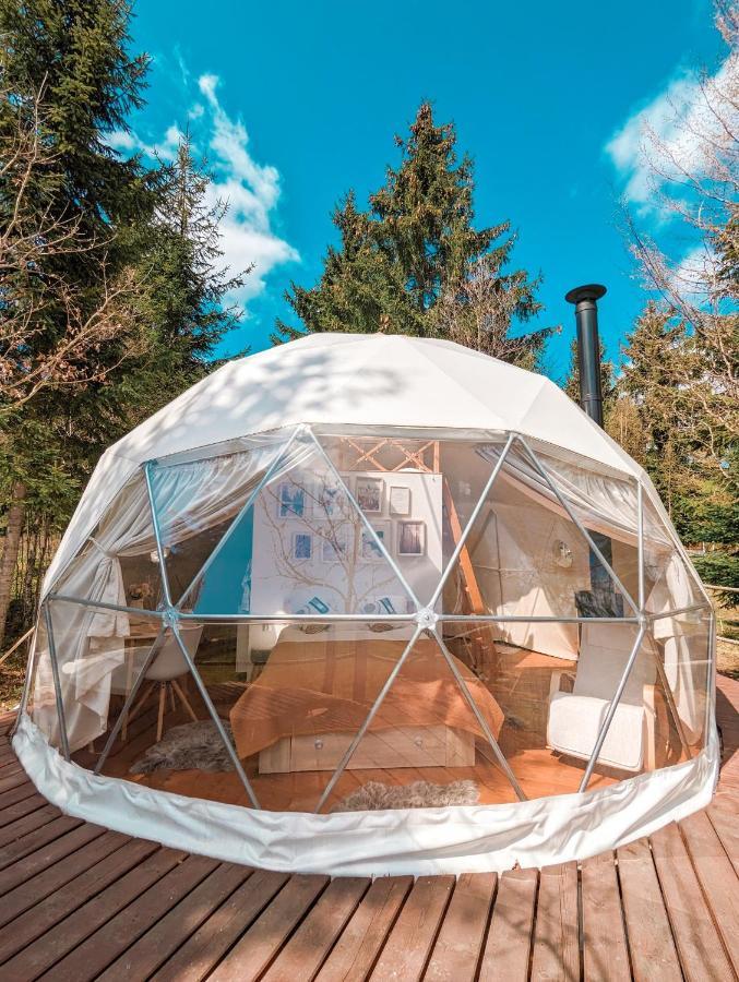 Medve Dome - Luxury Camping In The Middle Of Nature Hotel Vlahita Exterior foto